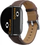 Кожаный ремешок Folsa для ZEPP E Square / Circular Dark Brown (31535-05) - изображение 1
