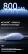 Миша бездротова ігрова MCHOSE G3 PAW3311, 12000 DPI 2,4G+Bluetooth+Wired Blue - зображення 3