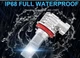 LED лампа H11 (H8 H9 H16), узкий диод, правильный пучок света, мини радиатор, с обманкой 1шт - изображение 7
