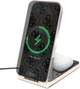 Бездротовий зарядний пристрій Guess 4G Pattern 2-in-1 MagSafe 15W Brown (GUDCFAL4PEGW) - зображення 4