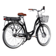 Велосипед с электроприводом 28" ST Dorozhnik eAQUAMARINE BH рама-19" 36B 13А*г 500Вт черный с корзиной 2026 - изображение 2