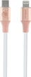 Кабель Guess Silicone with Aluminium FC USB-C to Lightning 1.5 m Pink (GUCLLALRGDP) - зображення 1