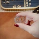 Серьги кольца элегантные ажурные этно на надежной застежке цветка - изображение 2