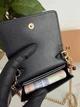 Шкіряний гаманець Crossbody Coach wallet міні сумочка на ланцюжку + подарункове пакування - изображение 8