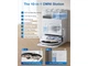 Робот-пилосос з вологим прибиранням ECOVACS DEEBOT T50 PRO OMNI White (DDX67) - зображення 6