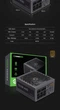 Блок питания GameMax GM‑800 800W ATX модульный 80 Plus Bronze 140 мм вентилятор Black - изображение 8