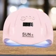 Лампа манікюрна для полімеризації гель лаку MLT SUN X 54W UV/LED - зображення 1