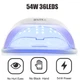 Лампа манікюрна для полімеризації гель лаку MLT SUN X 54W UV/LED - зображення 2