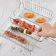 Решетка для гриля и барбекю с деревянной ручкой, 31x26х57см - изображение 7