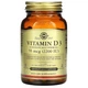 Вітаміни Solgar Vitamin D3 Cholecalciferol 55 мкг 2200 IU 100 капсул - зображення 1