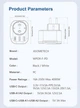 Зарядний пристрій ASOMETECH WP09-F-PD 33W GAN (PD3.0/QC4 порти 2USB+TypeC) Socket AC 4000W White (43696) - зображення 2