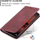 Чехол книжка с магнитом Xiaomi Redmi Note 13 CaseMe Wine (43226-42) - изображение 4
