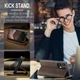 Чехол книжка с магнитом Xiaomi Redmi Note 13 CaseMe Dark Brown (43226-05) - изображение 5