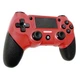 Бездротовий геймпад Nuwa Dualshock для PS4 та ПК Bluetooth контролер з сенсорною панеллю Червоний - зображення 2