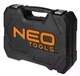 Набор торцевых ключей NEO TOOLS 10-211: 110 предметов с трещотками 1/4" и 1/2" для профессионалов - изображение 2