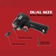 Гайковерт пневматический Mighty Seven NC-4600-14 KIT 1/2"- 3/8" 9000 об/мин 813/678 Нм NC-4600-14KIT - изображение 3