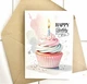 Листівка з конвертом 9 х 13 см Happy birthday (cpc) - изображение 2