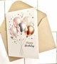 Листівка з конвертом 9 х 13 см Happy birthday (bgs) - изображение 3