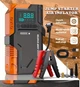 Пуско-зарядное устройство Бустер для авто Jump Starter JKUOO JK25 — 22 800 mAh, 12V, 1200A / 2500A, с компрессором 150 PSI и LED-фонарём Orange - изображение 3