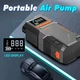Пуско-зарядное устройство RIAS Jump Starter T-2500 — 22 800 mAh, 12V, 1200A / 2500A, с компрессором 150 PSI и LED-фонарём - изображение 8