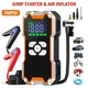 Пуско-зарядное устройство (бустер) для авто BAOLEXIN N5 22000 mAh, 12V 3200A, с компрессором 150 PSI — Jump Starter, Power Bank QC 3.0, LED-фонарь - изображение 1