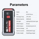 Пускозарядний пристрій Бустер для авто PROFESSIONAL JUMP STARTER JCTST B01 25800mAh, піковий струм 2500A - зображення 6