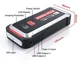 Пускозарядний пристрій Бустер для авто PROFESSIONAL JUMP STARTER JCTST B01 25800mAh, піковий струм 2500A - зображення 7