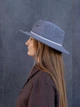 Шляпа шерстяная канотье с цепью D.Hats цвет серый - изображение 6