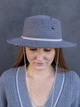 Шляпа шерстяная канотье с цепью D.Hats цвет серый - изображение 7