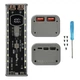 Корпус-павербанк под аккумуляторы 21700×4, QC+PD22.5W, Micro/Lighting/Type-C индикатор, для сборки - изображение 2