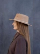 Шляпа шерстяная канотье с цепью D.Hats цвет бежевый - изображение 5