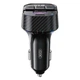 FM модулятор XO BCC17 Car Charger Smart Bluetooth Dual Port PD 30W Чорний (BCC17.black) - изображение 3