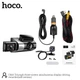 Видеорегистратор HOCO Triumph three-screen simultaneous display driving recorder DI64 (wifi version) |720p/480p+480p rear, 3"| - изображение 6