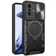 Ударостійкий чохол Bracket Ringstand із захисною шторкою для камери на Xiaomi 11T / 11T Pro (Black) Epik (191520) - зображення 2