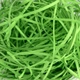 Декоративный бумажный наполнитель для подарочных коробок и пакетов ярко-зеленый 50 г - изображение 2