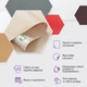 Самоклеюча екошкіра у рулоні Sticker Wall 1.37*1m*0.5mm BEIGE D (3DPanda-1346) - изображение 4
