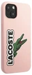 Etui Lacoste do iPhone 13 Silicone Head Crocodile Pink (LCHC13MSHI) - obraz 4