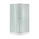 Душова кабіна Lidz Latwa SC80x80.SAT.LOW.FR, скло Frost 4 мм + Lidz Душовий піддон KAPIELKA ST80x80x15 - изображение 1