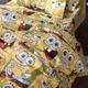 Простынь MirSon Бязь 17-0804 Funny Sponge Bob 150 х 220 см (2200011447254) - изображение 2