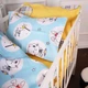 Комплект постельного белья MirSon Бязь 20-0044 Cats and bunnies 160 x 220 см (2200010273724) - изображение 4