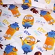 Простынь MirSon Бязь 20-0036 Minions 150 х 220 см (2200010284201) - изображение 2
