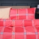 Простынь Ranforce Elite 17-0765 Checkered red 150*200 - изображение 2