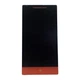 Дисплей (екран) HTC A620e Windows Phone 8S / A620t Windows Phone 8S, З сенсорним склом, Червоний - 14029 - зображення 1