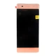 Дисплей (екран) Sony F3111 Xperia XA / F3112 Xperia XA Dual / F3113 Xperia XA / F3115 Xperia XA / F3116 Xperia XA Dual, High quality, Без рамки, З сенсорним склом, Рожевий - 158856 - зображення 1