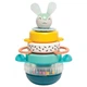 Развивающая игрушка Taf Toys пирамидка Кролик коллекция Полярное сияние (12445) - изображение 1