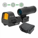 Комплект коллиматор + магнифер Holosun HS510C Green Dot & HM3X Combo - изображение 1