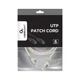 Патч-корд 5м UTP cat 6 CU gray Cablexpert (PP6U-CU-5M) - зображення 2