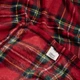 Плед Ardesto Christmas Flannel 160х200см, 100% поліестер, клітинка, червоний (ART0133PB) - зображення 3