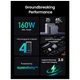 Зарядное устройство UGREEN 4xUSB 160W (3xUSB-C + USB-A) Gan Nexode Pro X763 (25877) - изображение 4