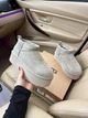 Уггі Ultra Mini Platform Light Grey натуральна замша хутро платформа 5см 38р світло-сірий - зображення 5